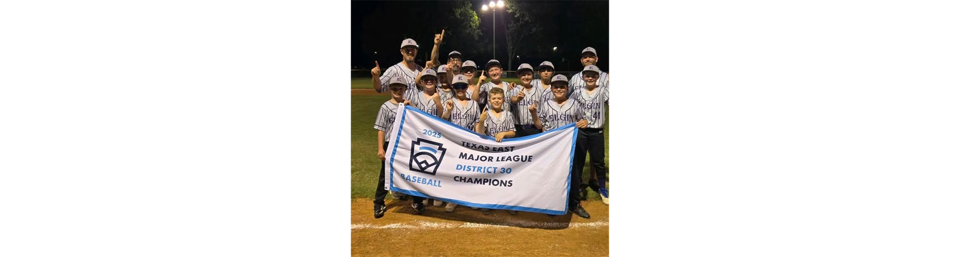 2025 Major Baseball District 30 Champions