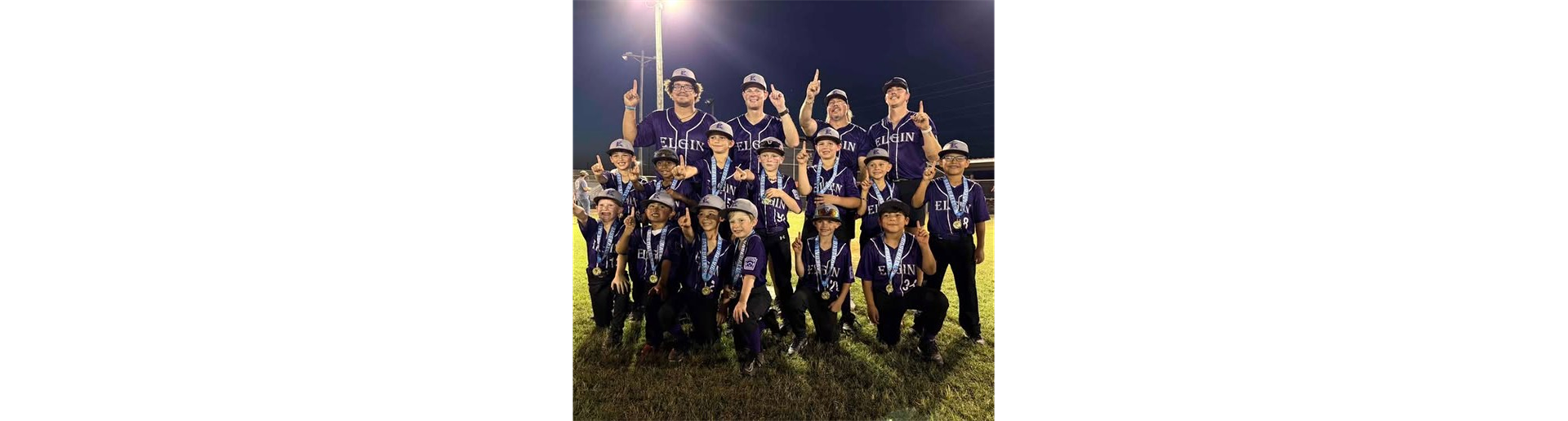 2025 Coach Pitch Baseball TOC Champions