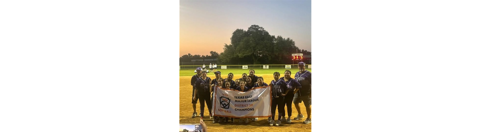 2025 Major Softball District 30 Champions